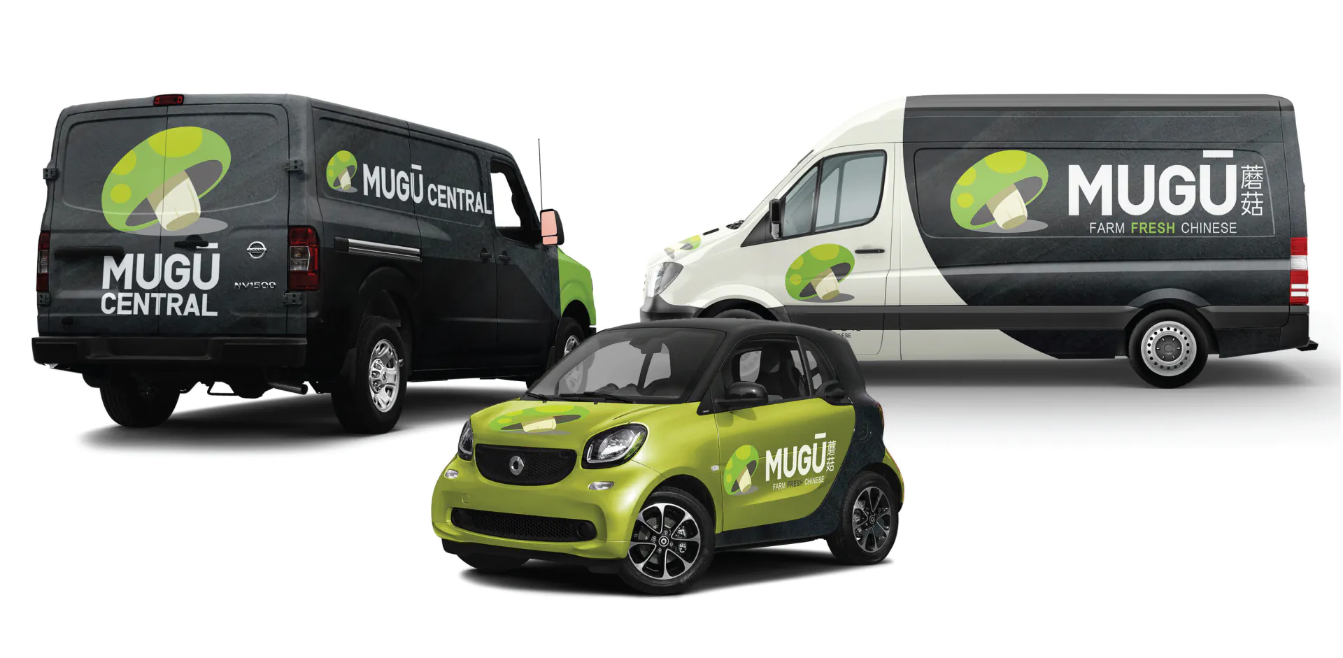 Mugu branded vehicle wrap