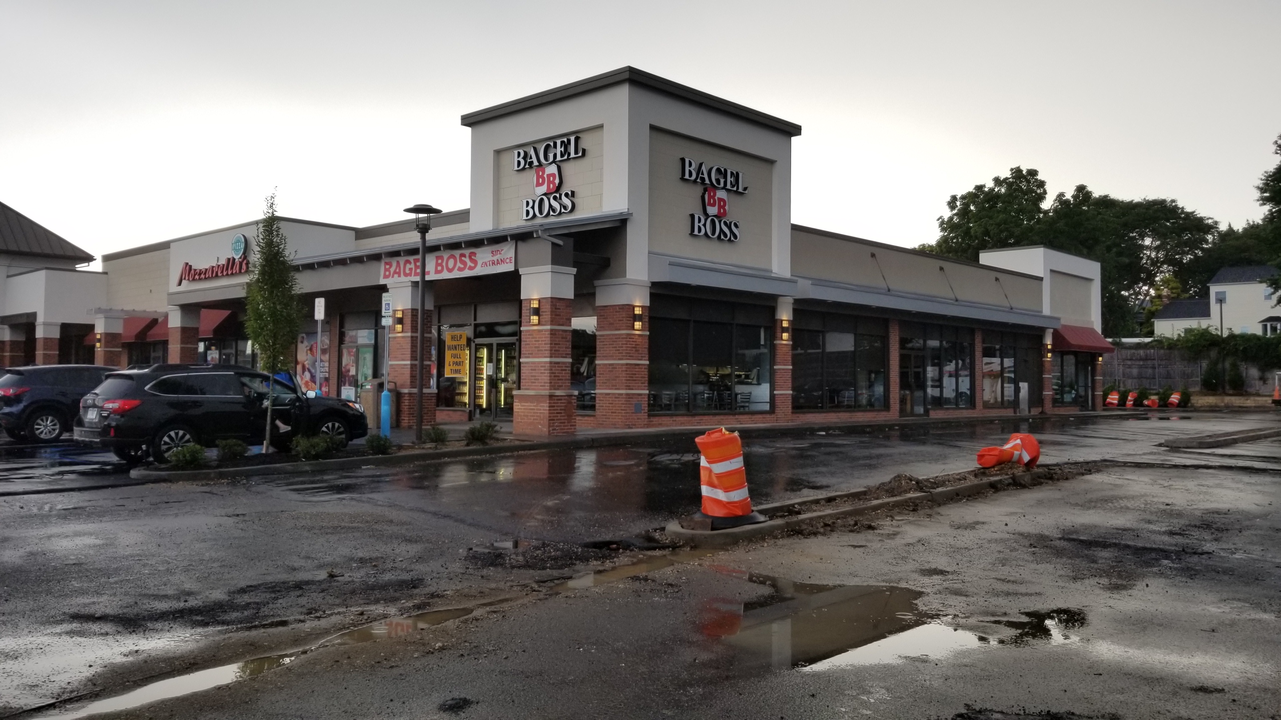 Bagel Boss sign